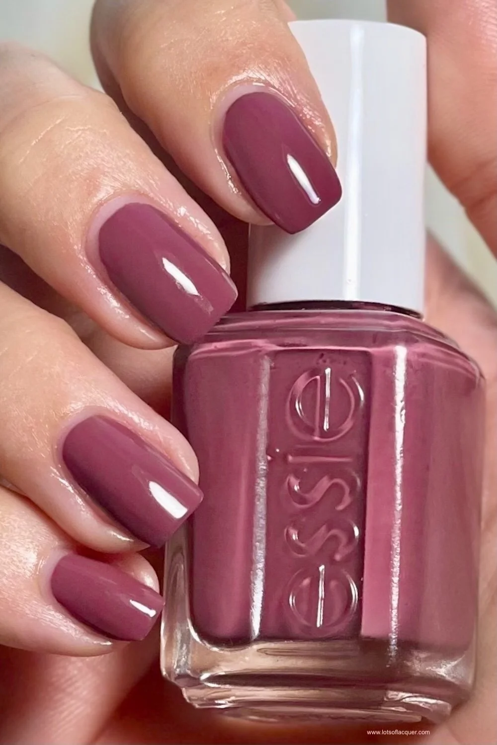 essie angora cardi swatch