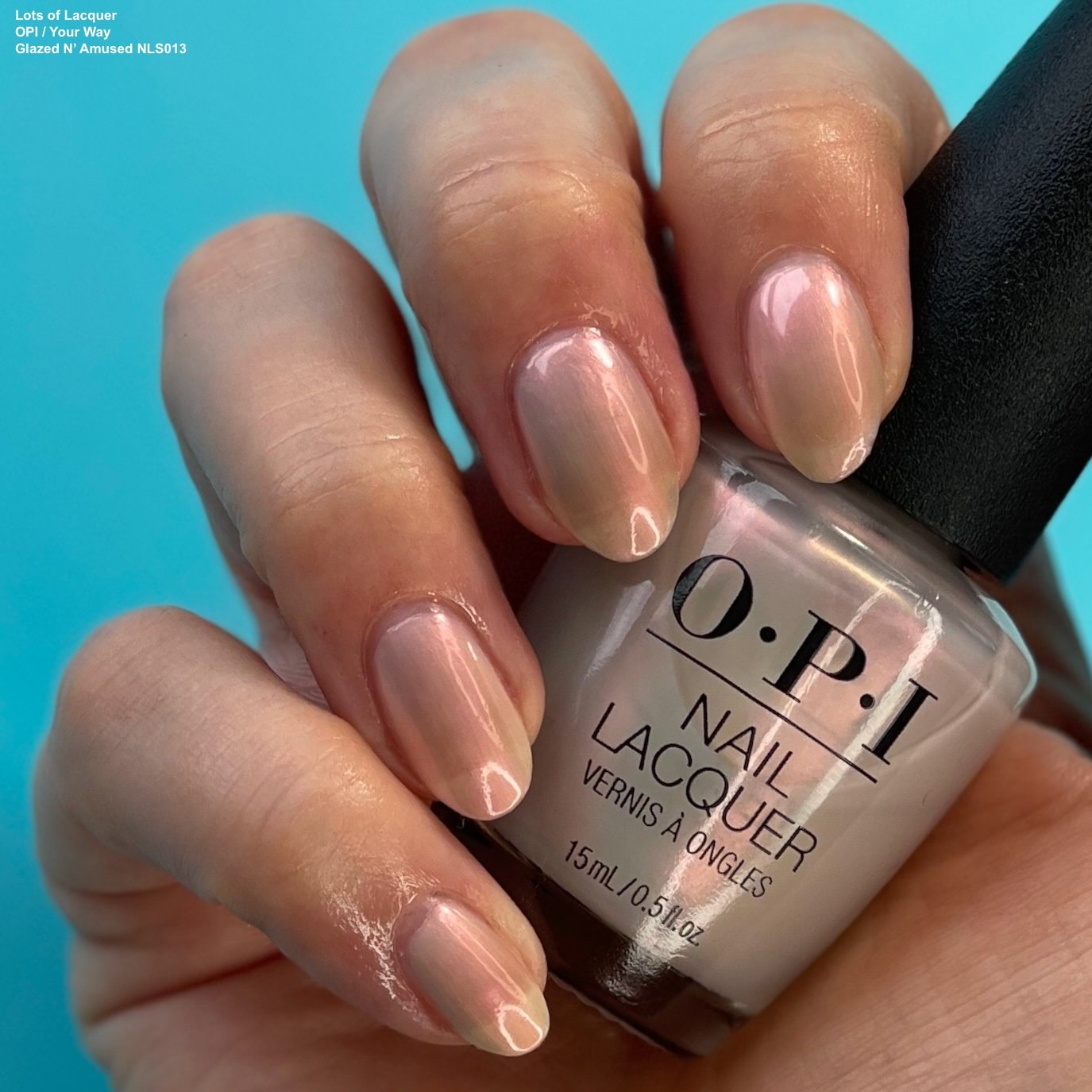 OPI Glazed N' Amused Nail Polish Swatches — Lots of Lacquer