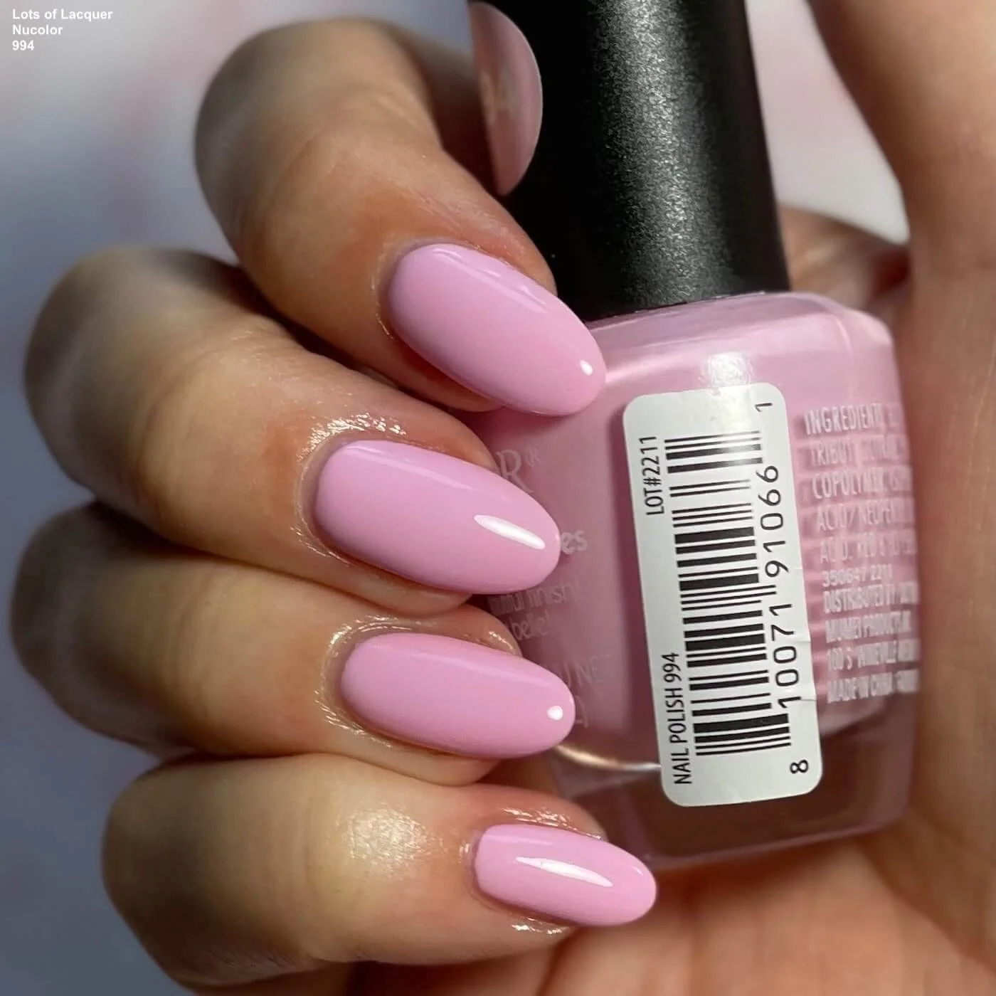Light Pink Nails — Lots of Lacquer