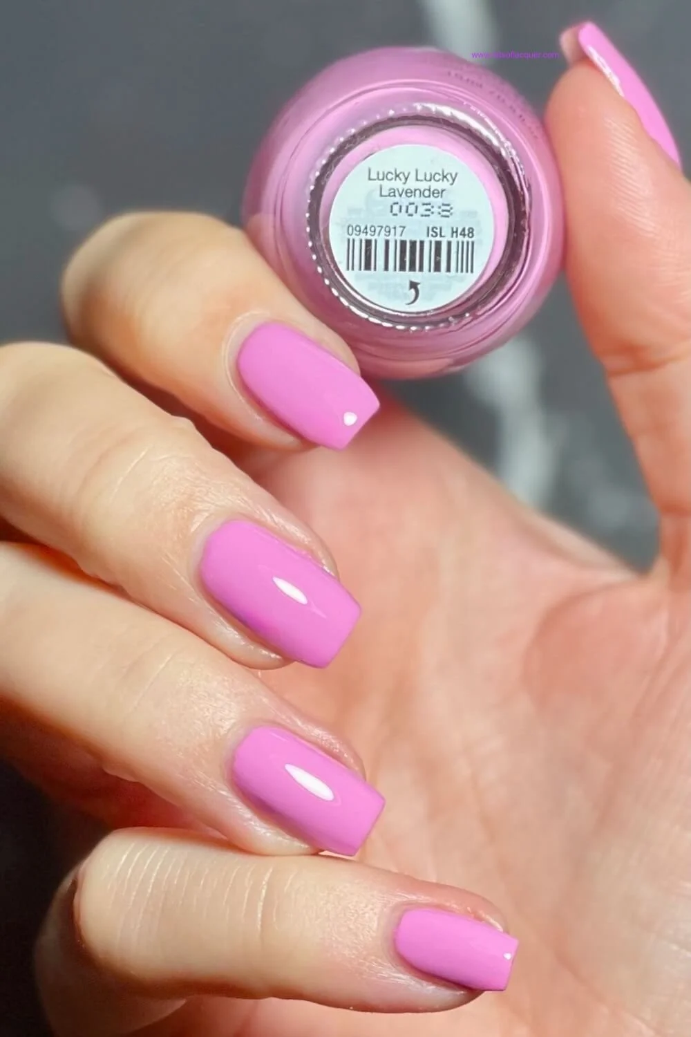 OPI Lucky Lucky Lavender swatch
