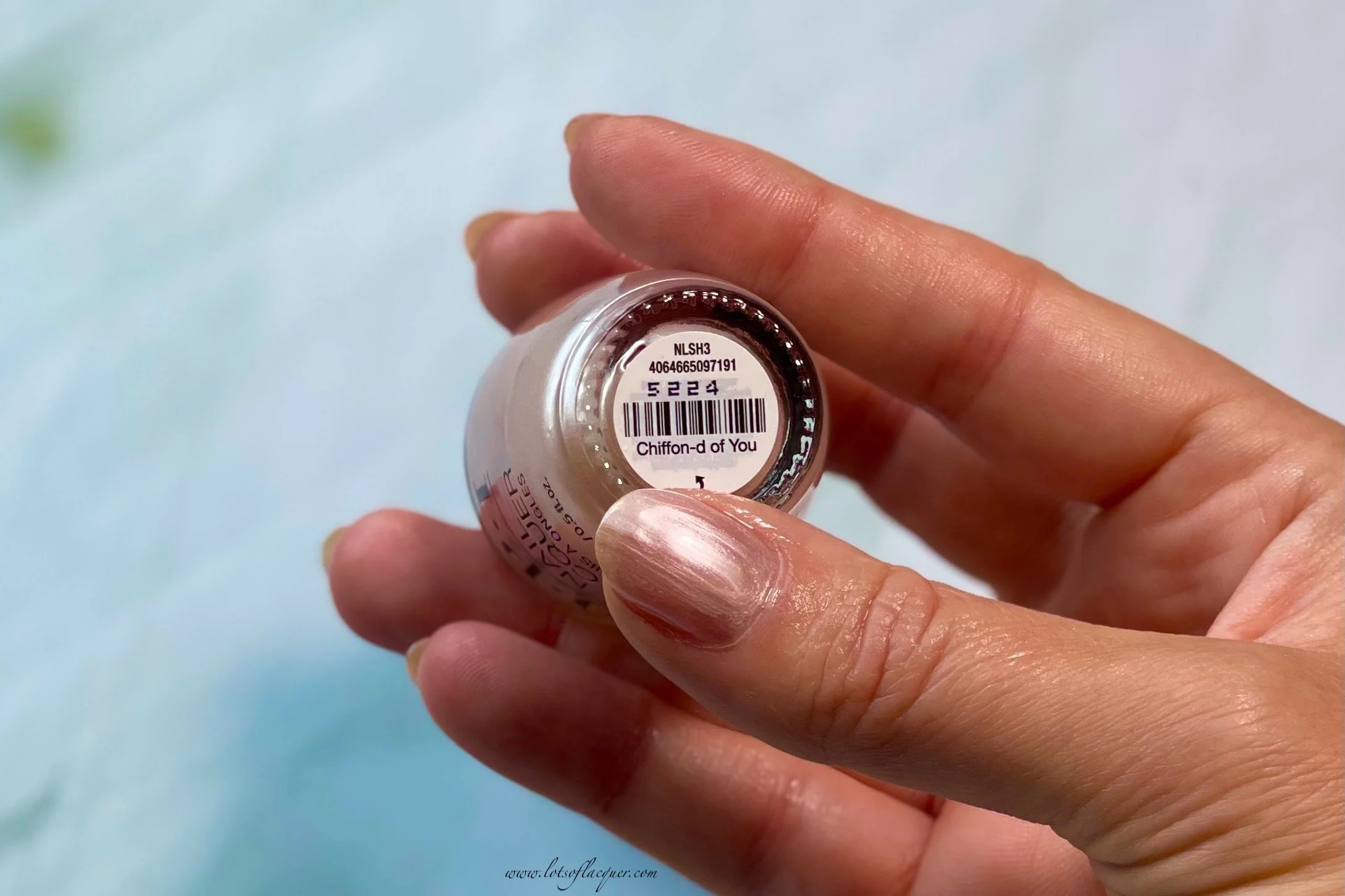 OPI Chiffon-d of You swatch