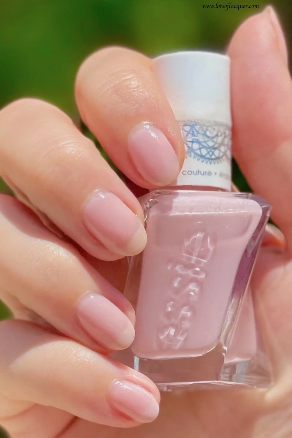 essie gel couture bodice goddess swatch
