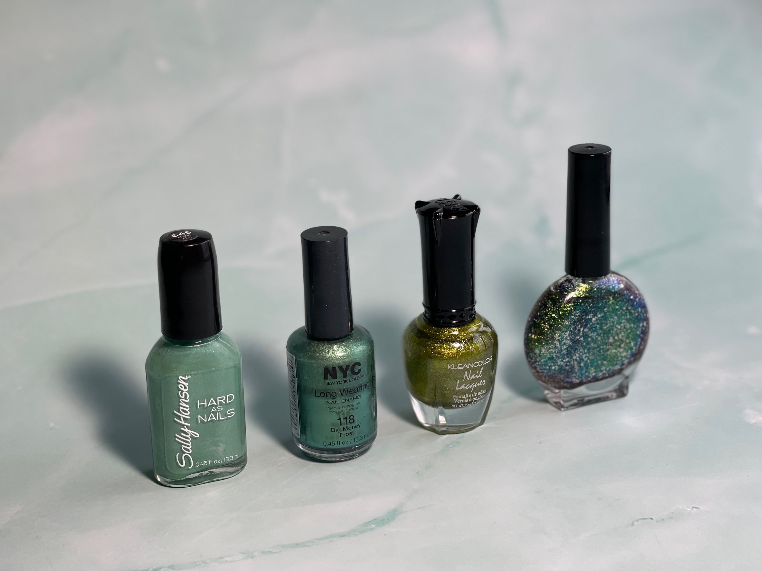 Green Glitter Nail Polish Swatches — Lots of Lacquer