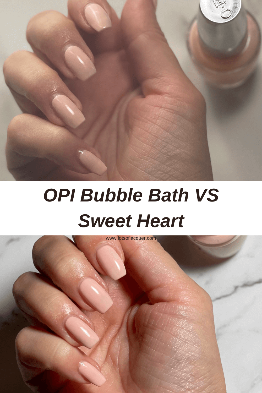 OPI Infinite Shine Bubble Bath Comparisons — Lots of Lacquer