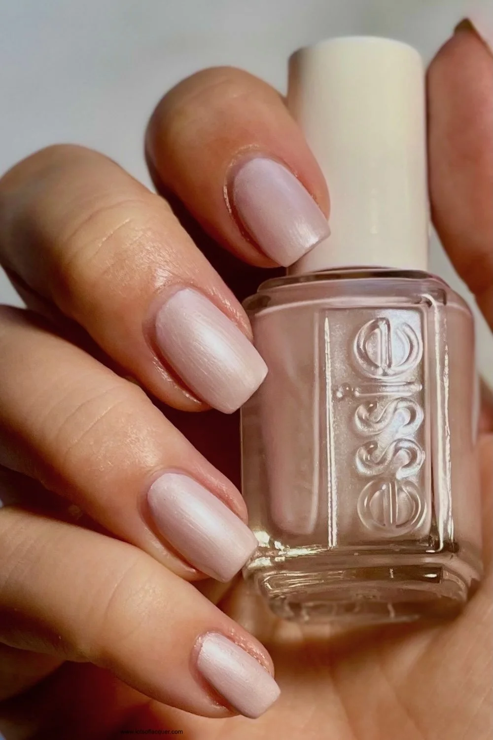 essie pillow talk the talk swatch