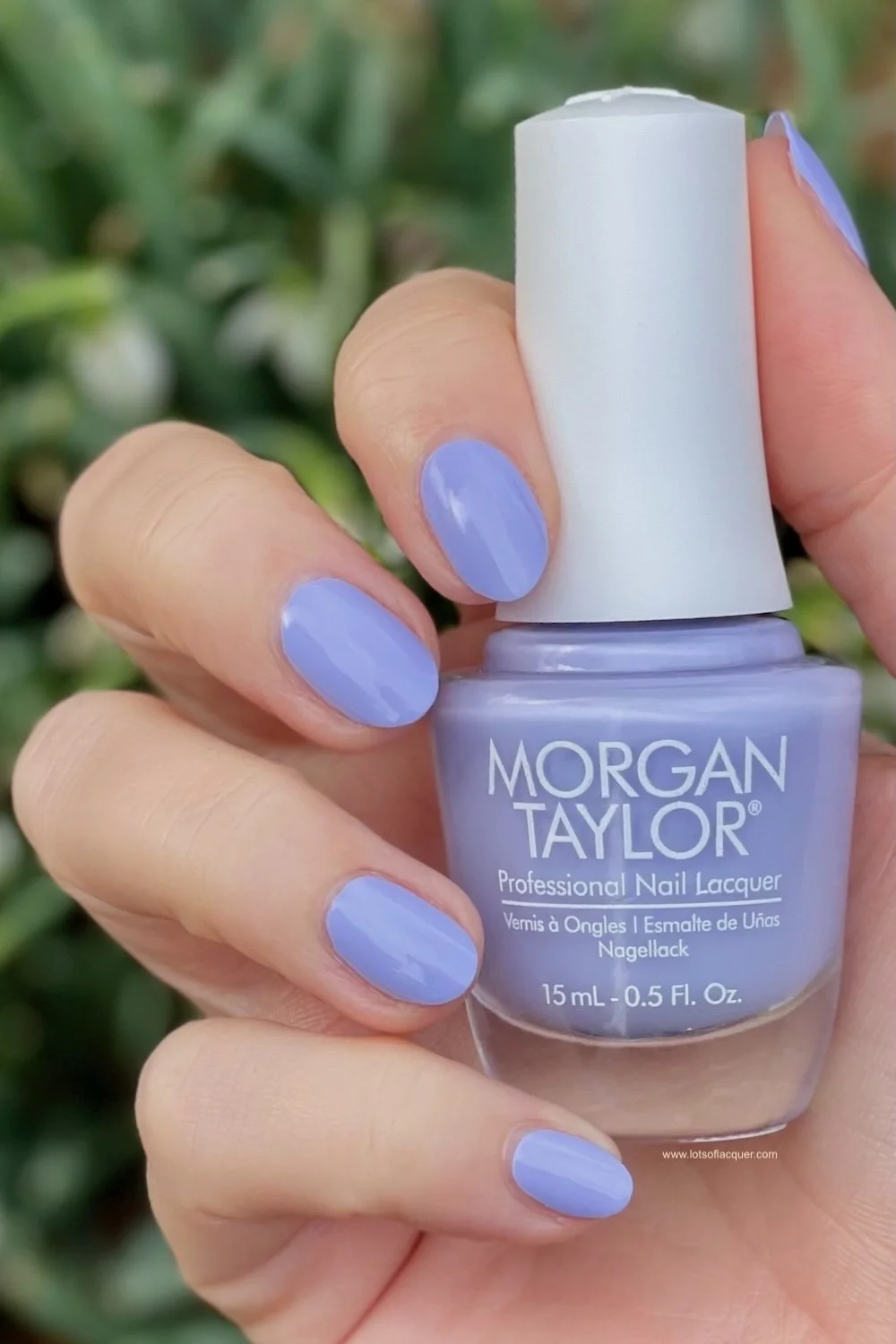 Gifted by Beyond Polish / Morgan Taylor Can’t Burst My Bubble swatch