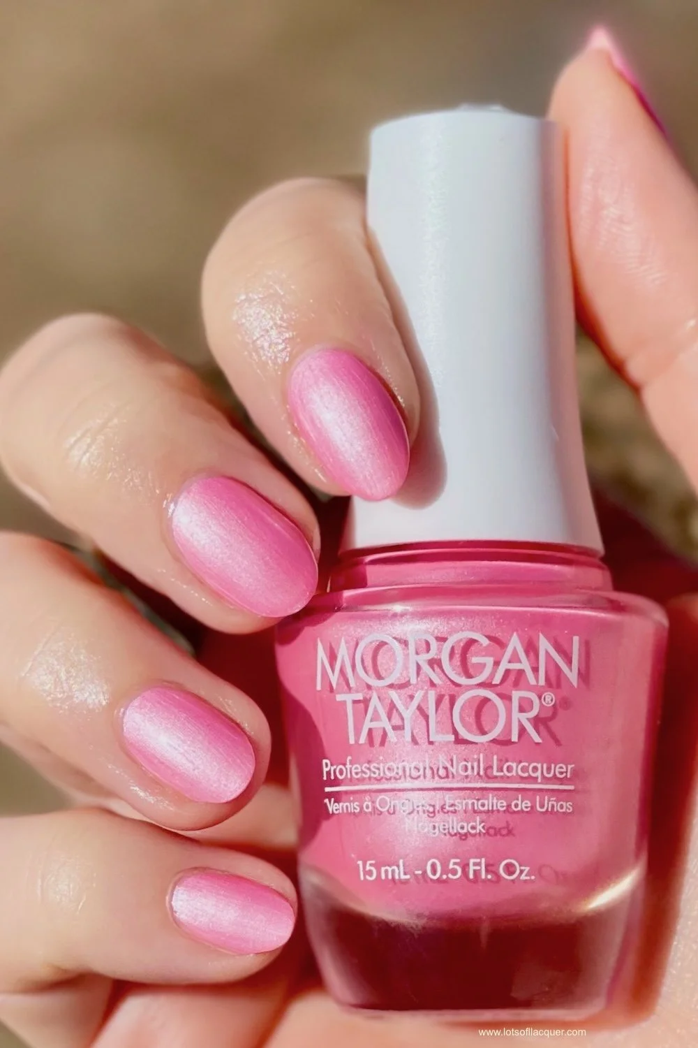 Gifted by Beyond Polish - Morgan Taylor Hugs and Blisses swatch