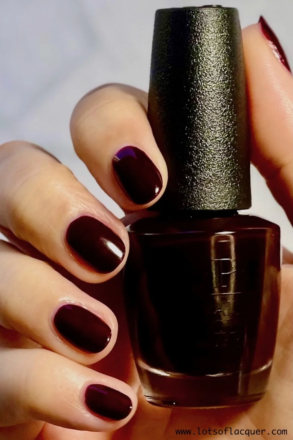 OPI Complimentary Wine swatch