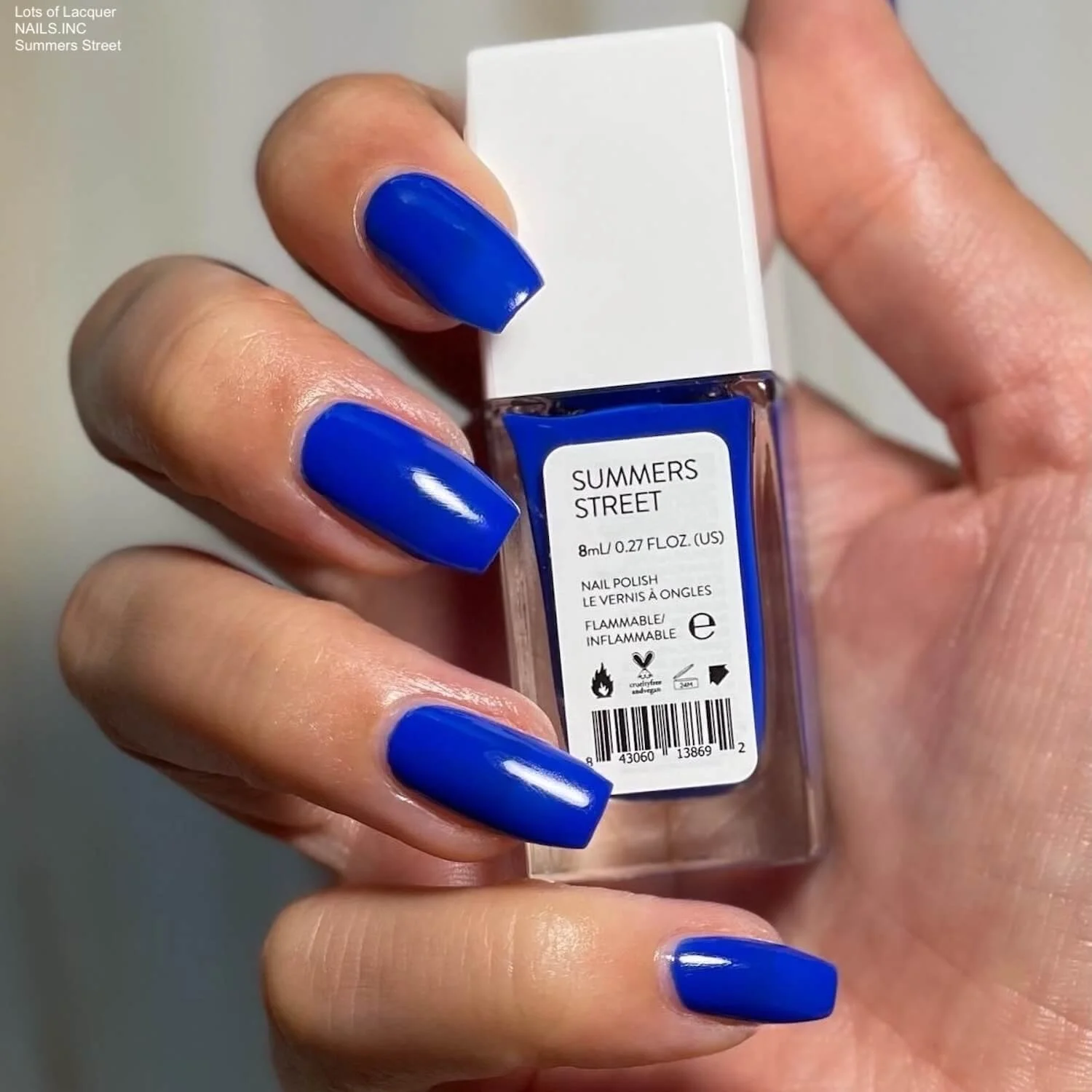 Cobalt Blue Nails — Lots of Lacquer
