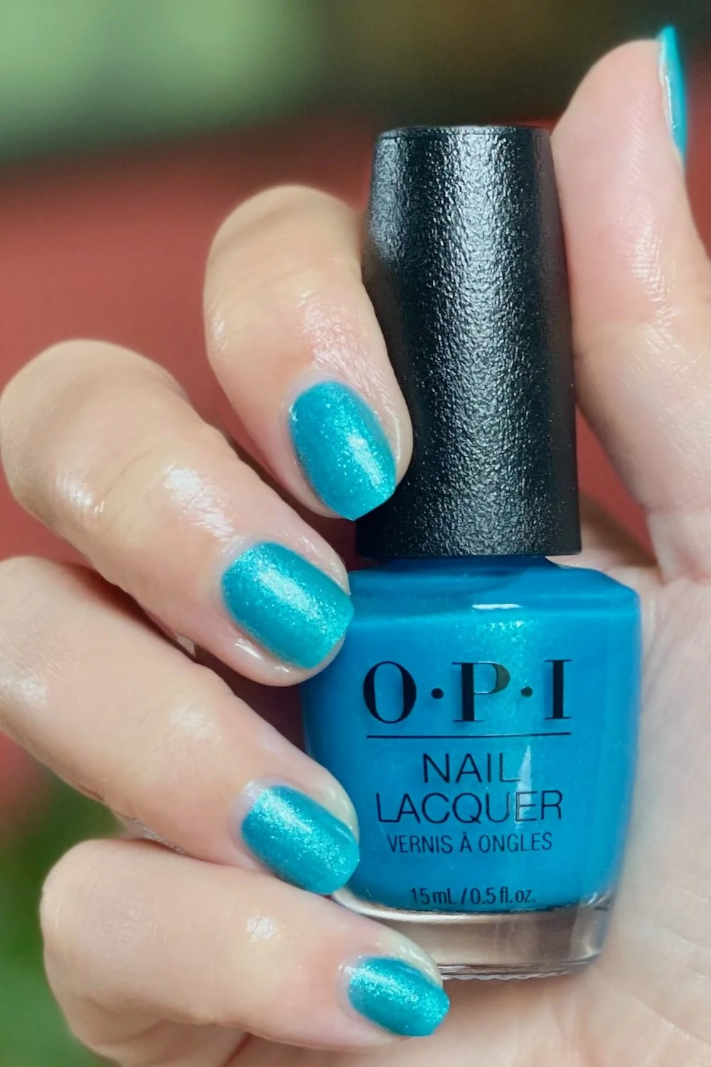 Gifted by Beyond Polish - OPI Sky Blue’s the Limit - aqua blue shimmer polish