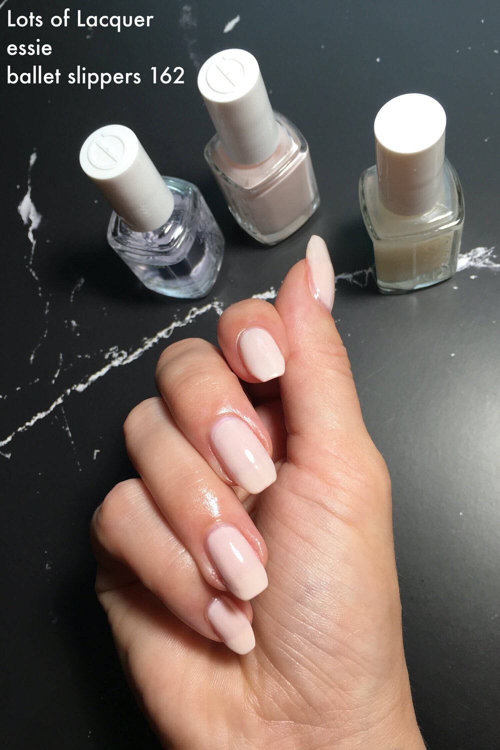 essie ballet slippers Review And Swatches of