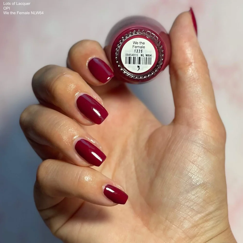 OPI Red Nail Polish — Lots of Lacquer