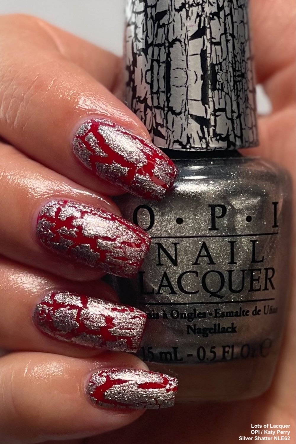 Buy O.P.I. Nail Lacquer Super Bass Shatter (15 ml) Online | Purplle