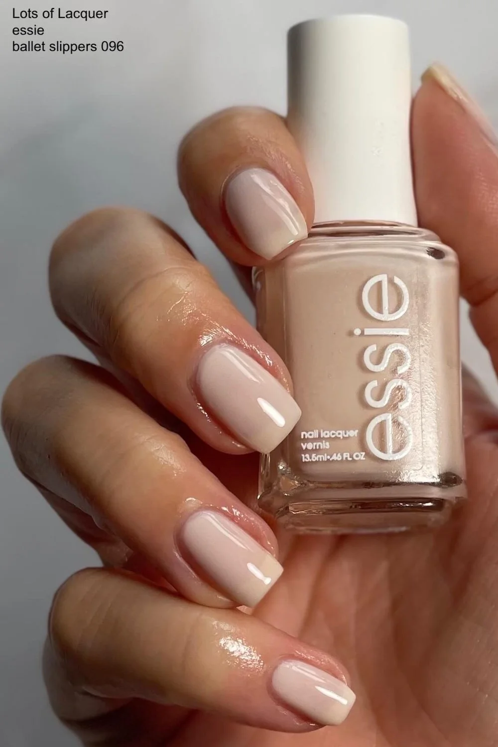 essie ballet slippers swatch