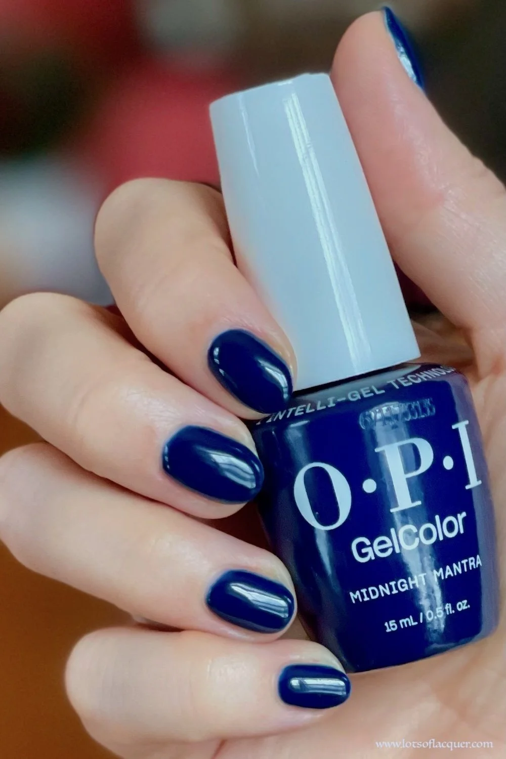 Shade gifted by Beyond Polish - use code LOTSOFLACQUER for 10% OFF #commissionearned - OPI GelColor Midnight Mantra Swatch
