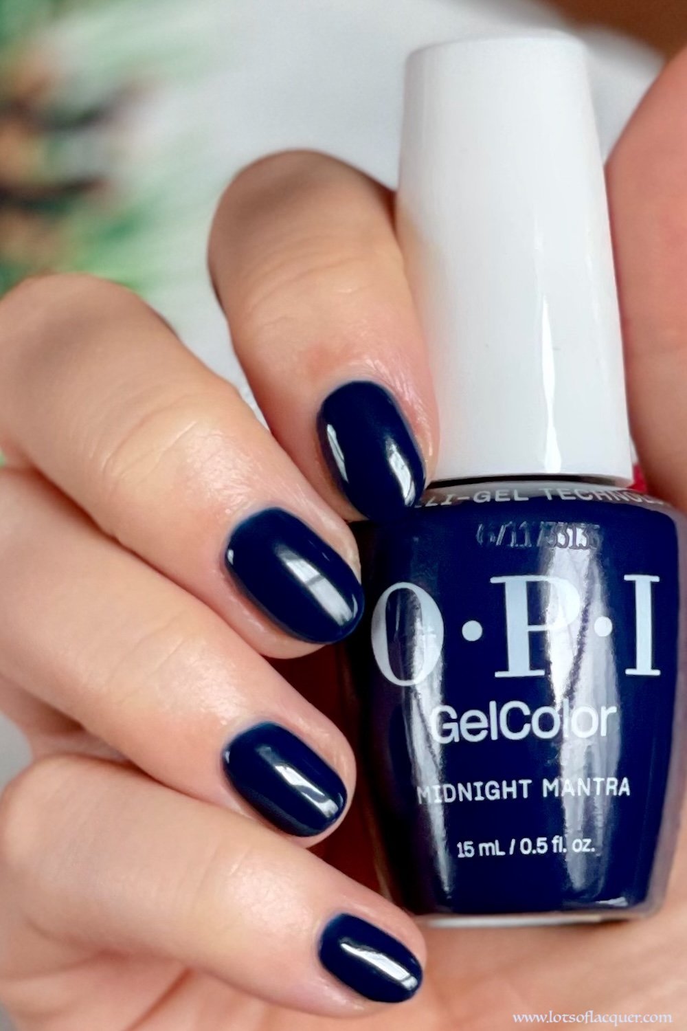 Shade gifted by Beyond Polish - use code LOTSOFLACQUER for 10% OFF #commissionearned - OPI GelColor Midnight Mantra Swatch