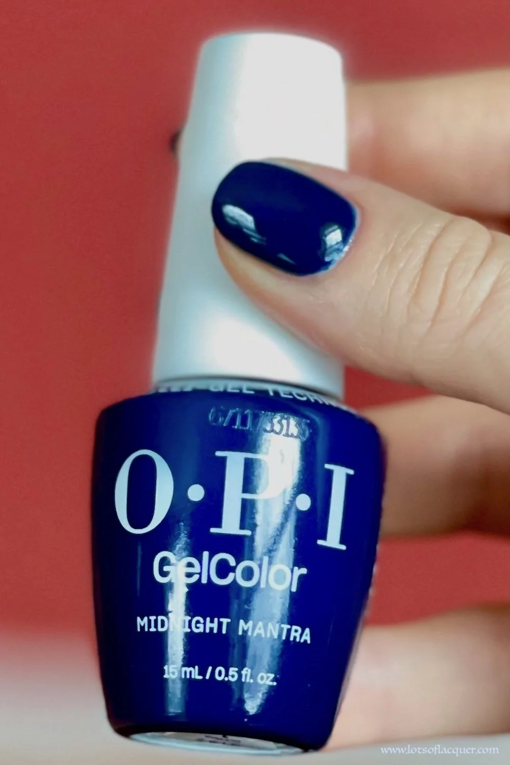 Shade gifted by Beyond Polish - use code LOTSOFLACQUER for 10% OFF #commissionearned - OPI GelColor Midnight Mantra Swatch