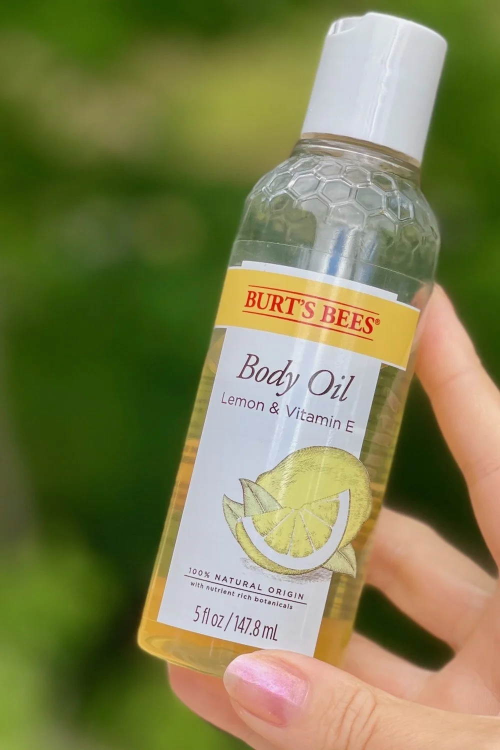 Burts Bees Lemon and Vitamin E Body Oil