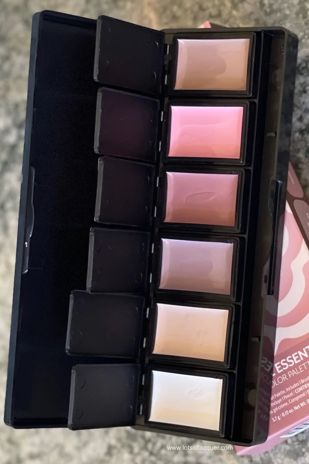 Red Carpet Manicure Soft Girl Essentials Gel Color Palette color swatches