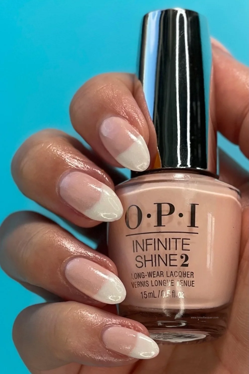 Glazed French Manicure: Bubble Bath and Funny Bunny Combo — Lots of Lacquer