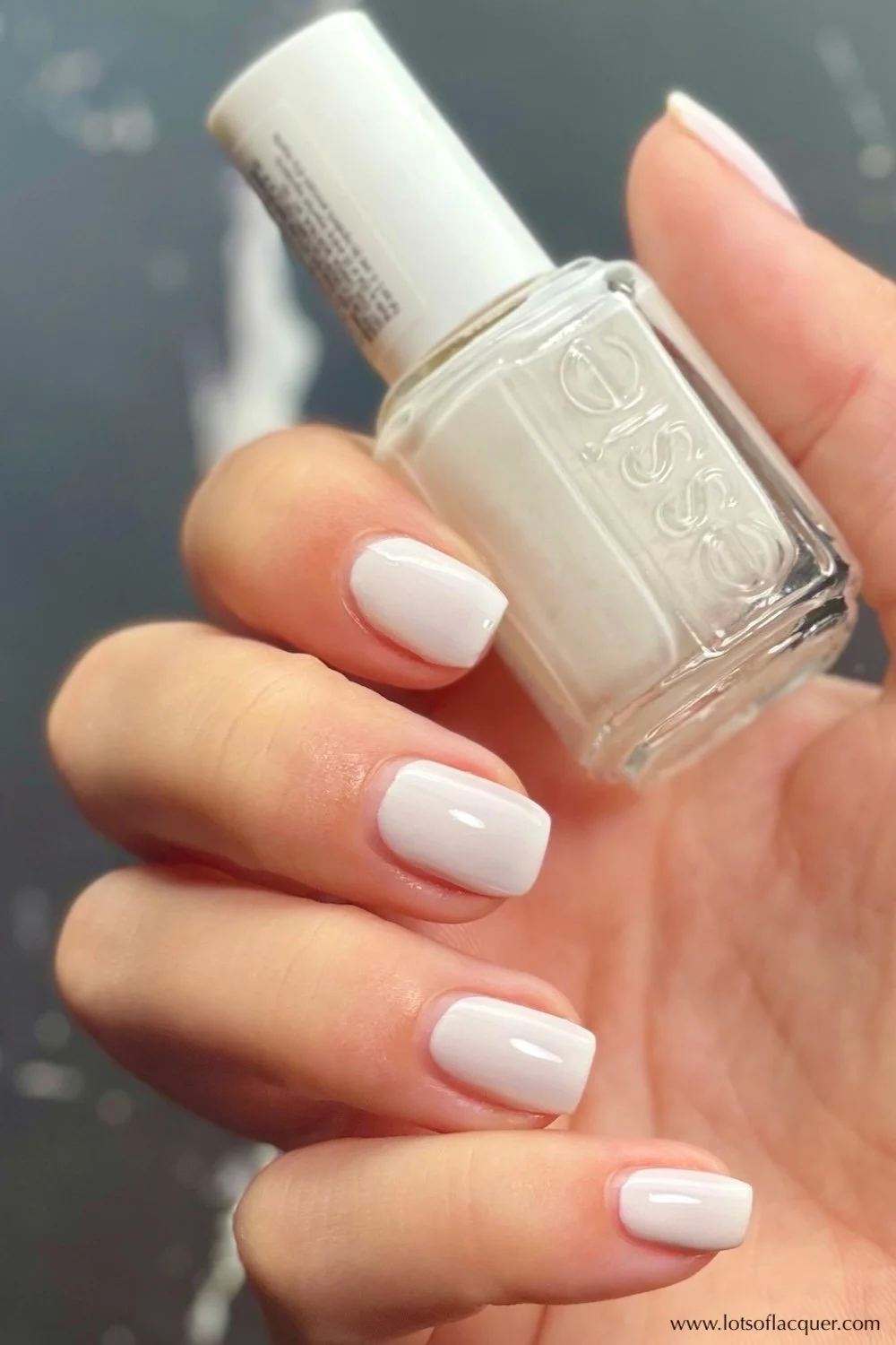Essie Marshmallow swatch