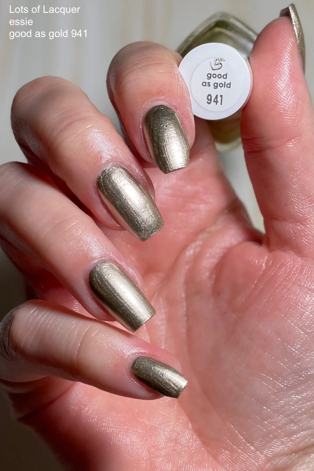 essie good as gold Review and Swatches — Lots of Lacquer