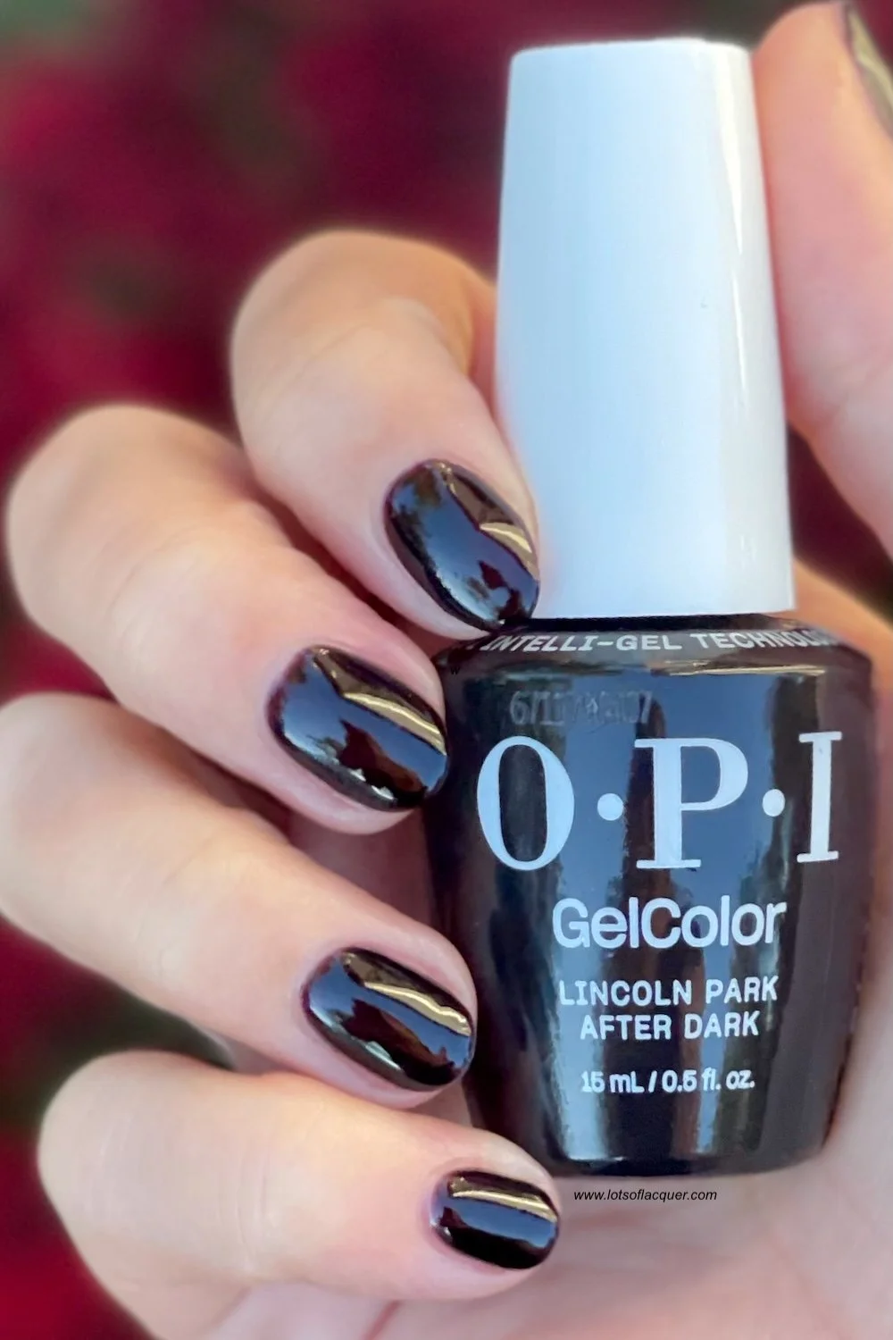 Gifted by Beyond Polish / OPI GelColor Lincoln Park After Dark Swatch