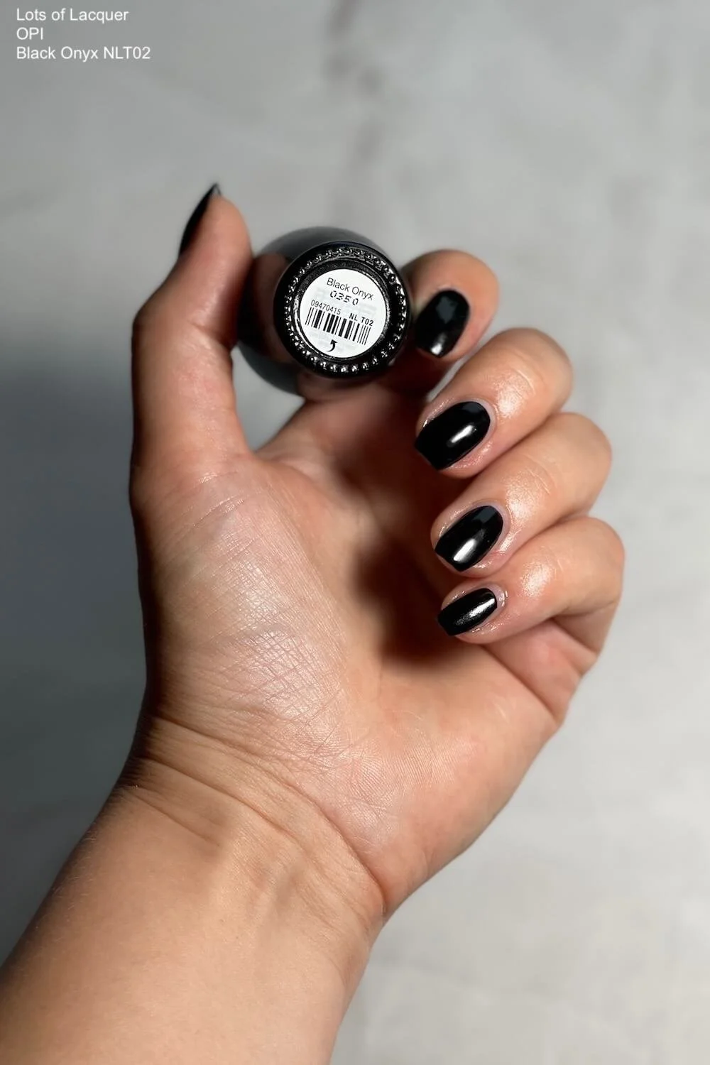OPI Black Onyx Review (Plus essie licorice Comparison) — Lots of Lacquer