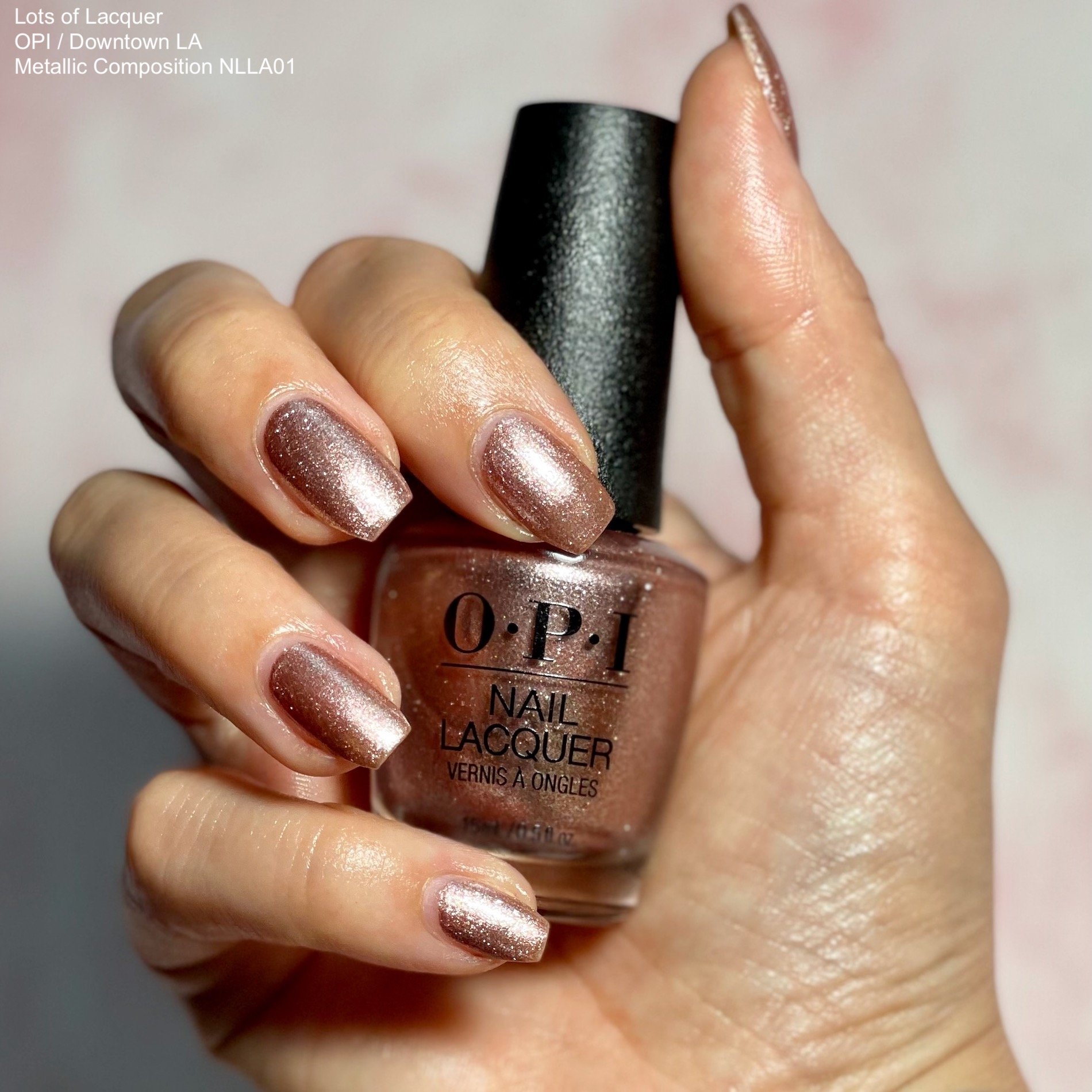 Rose Gold Nails — Lots of Lacquer