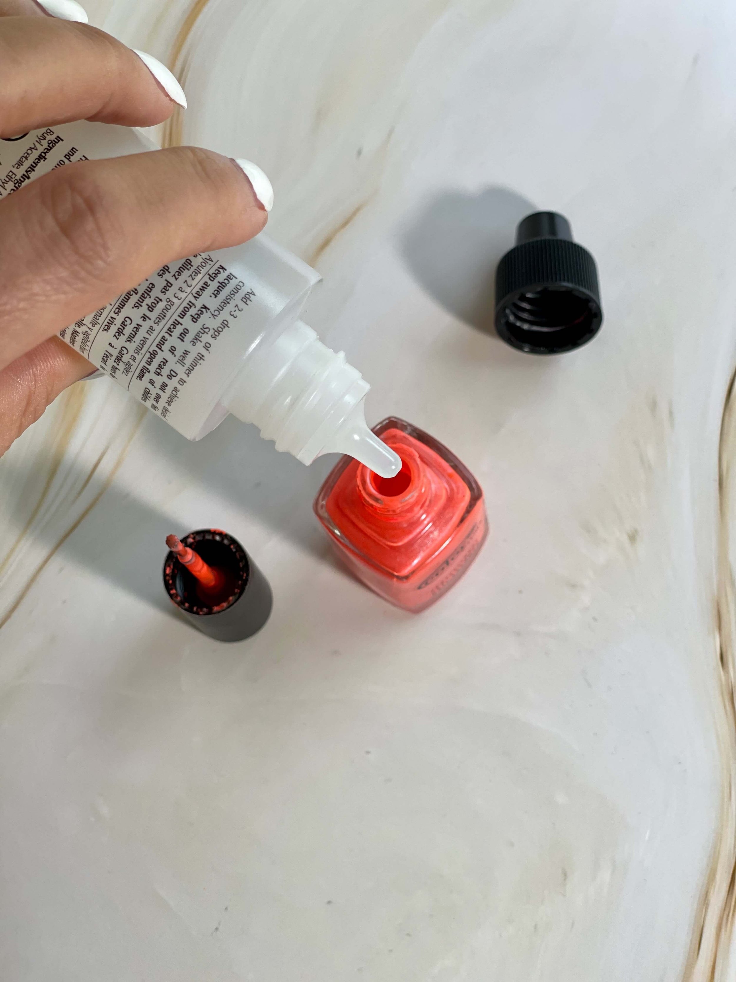 How to make sale nail polish thinner