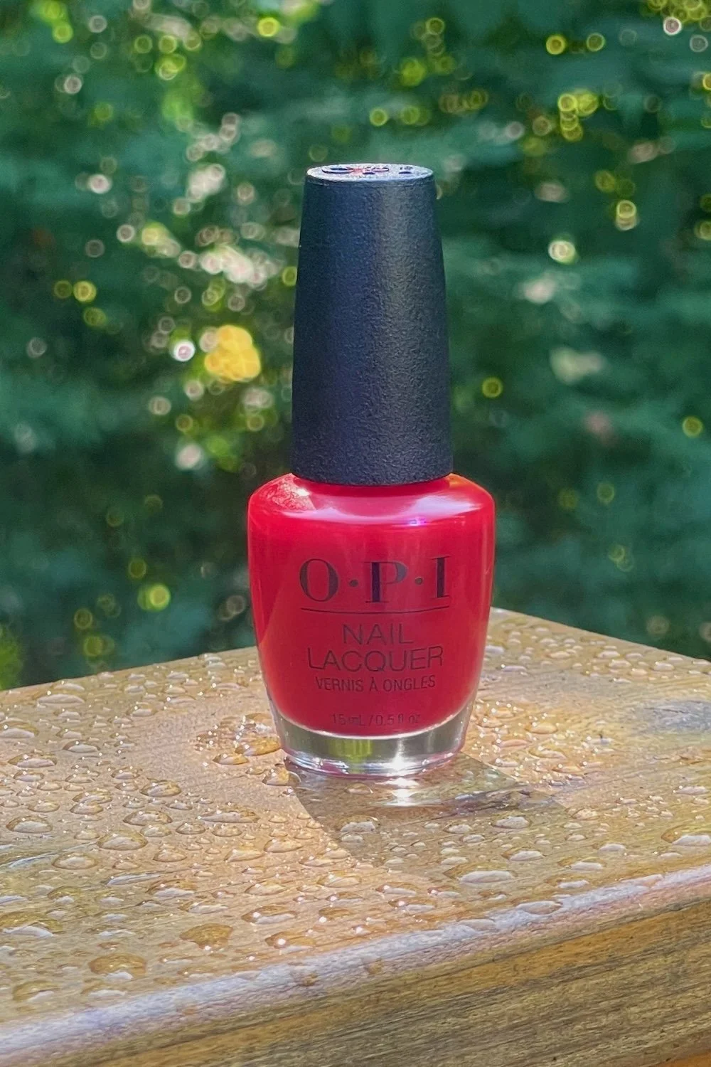 OPI Red Hot Rio bottle