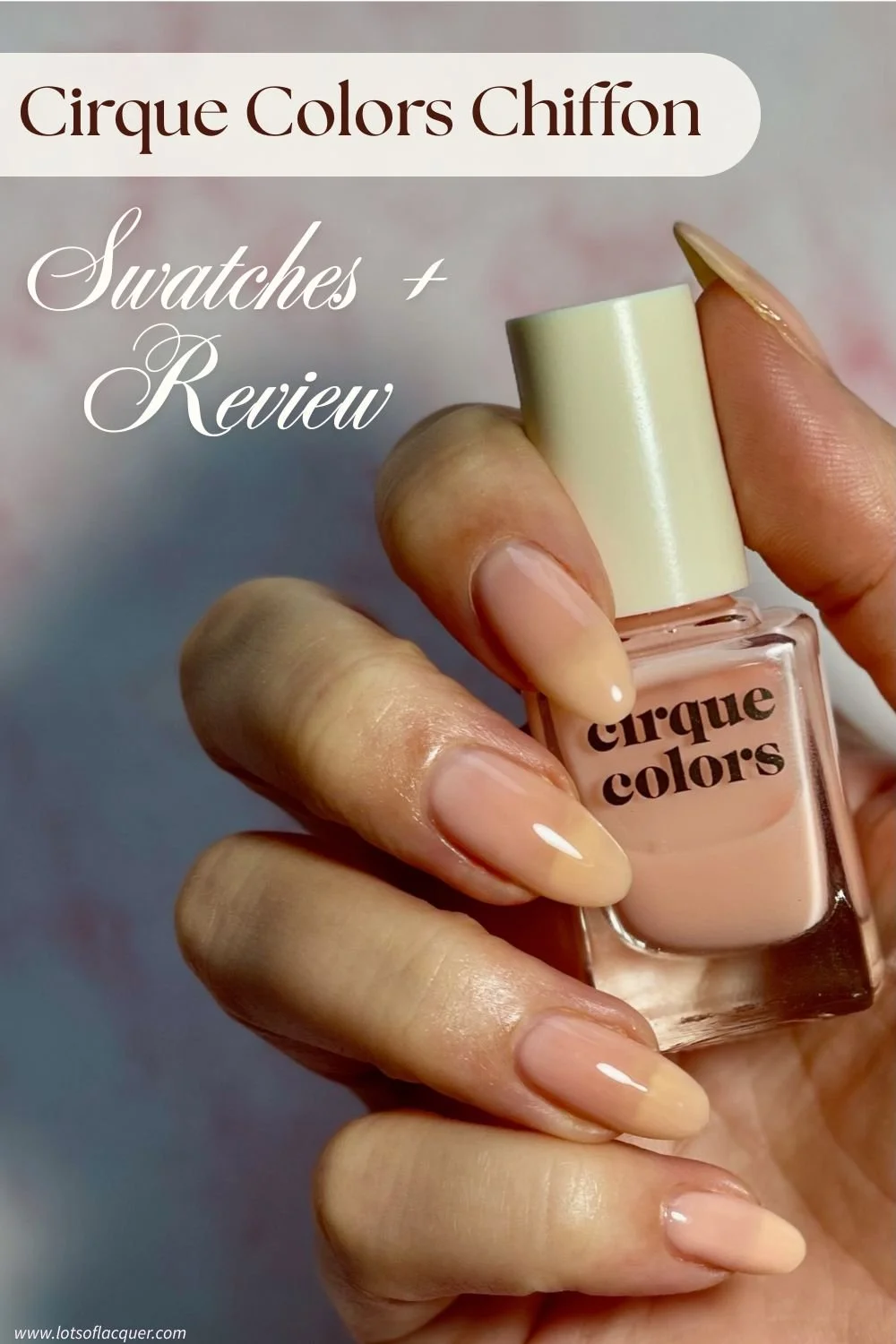 *contains gifted products* Cirque Colors Chiffon Review & Swatches