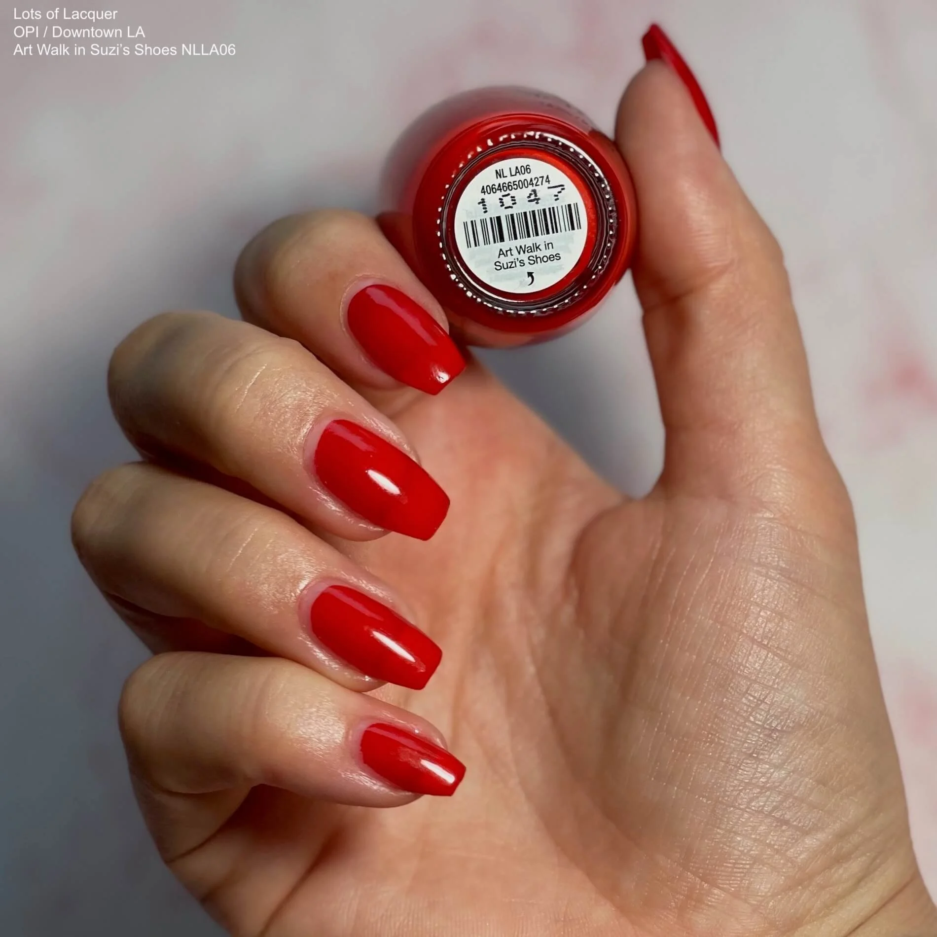 Opi red nail sales polish
