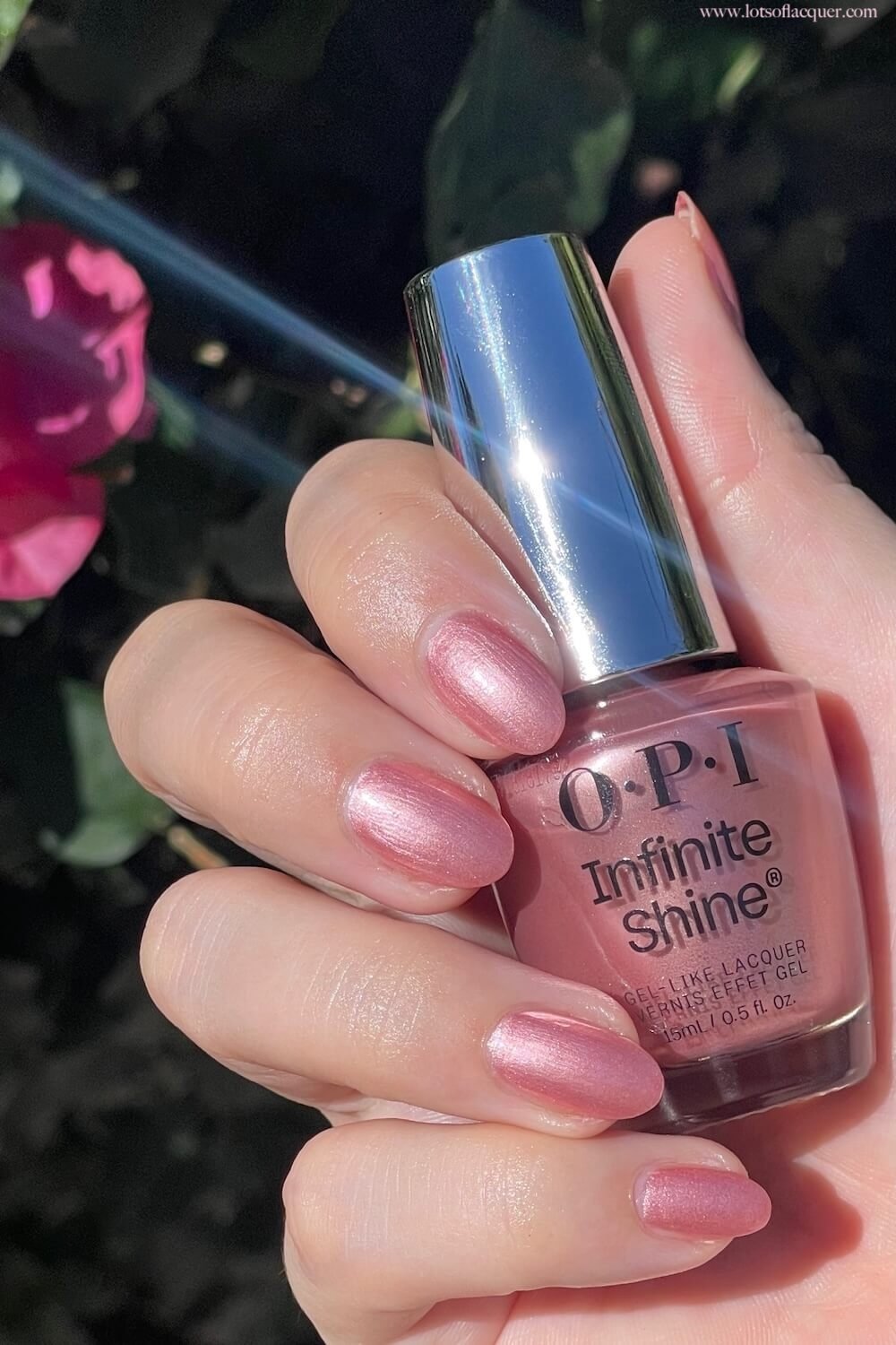 OPI Infinite Shine Werkin’ Shine to Five swatch