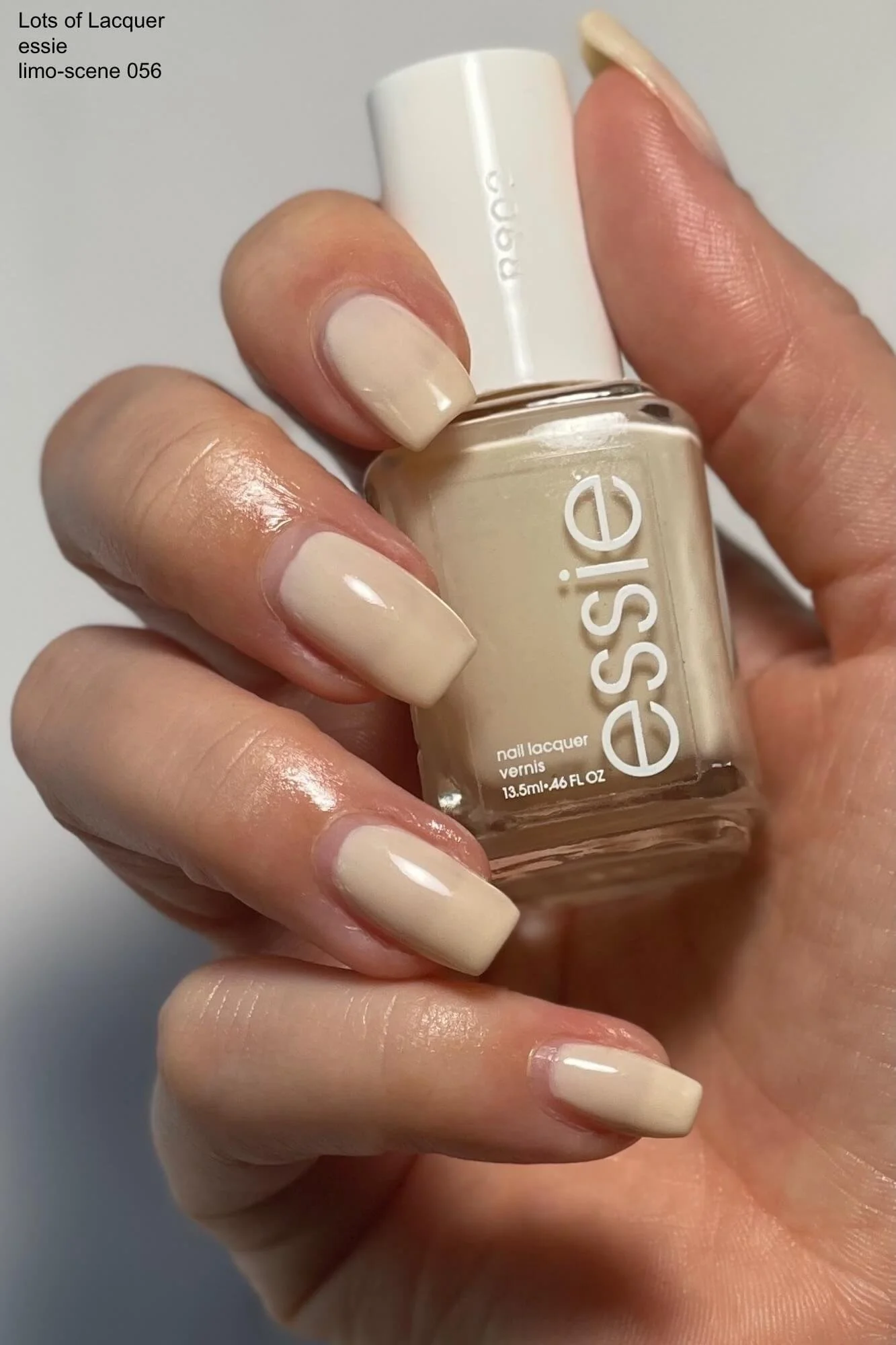 essie ballet slippers VS limoscene — Lots of Lacquer