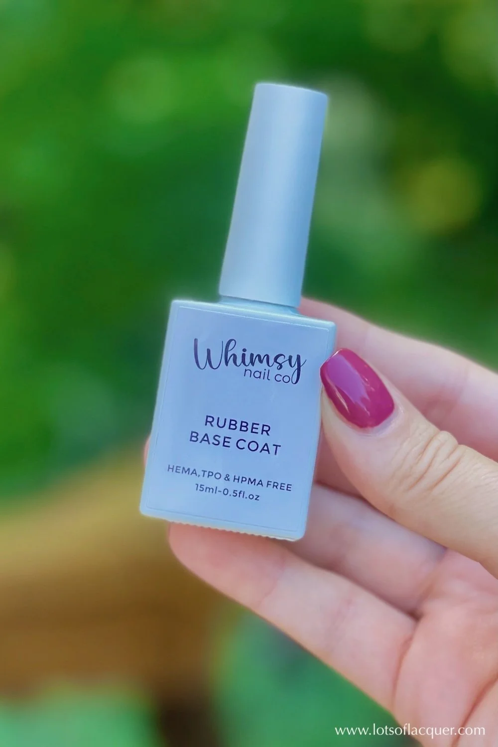 Gifted by Whimsy Nail Co | Whimsy Nail Co Rubber Base Coat - use code LOTSOFLACQUER for 10% OFF #commissionsearned