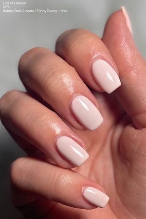 OPI Bubble Bath and Funny Bunny Combo