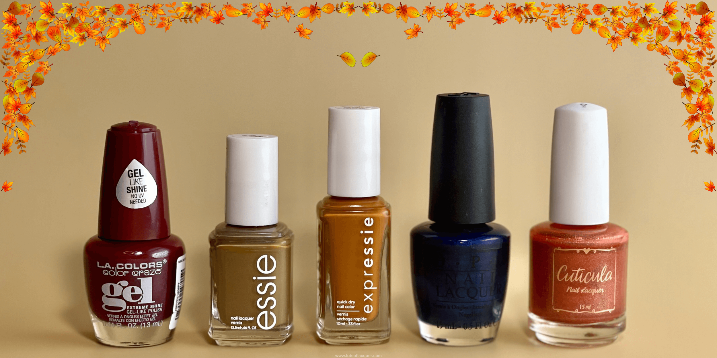 Fall Nail Colors – A Double Dose