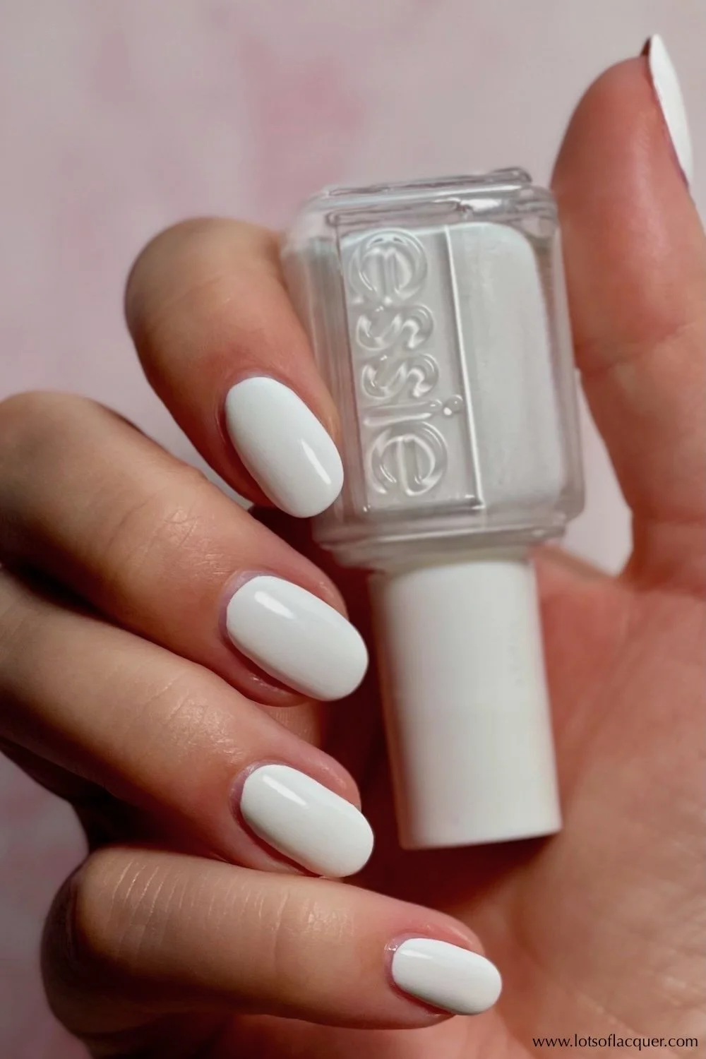 Essie Blanc swatch