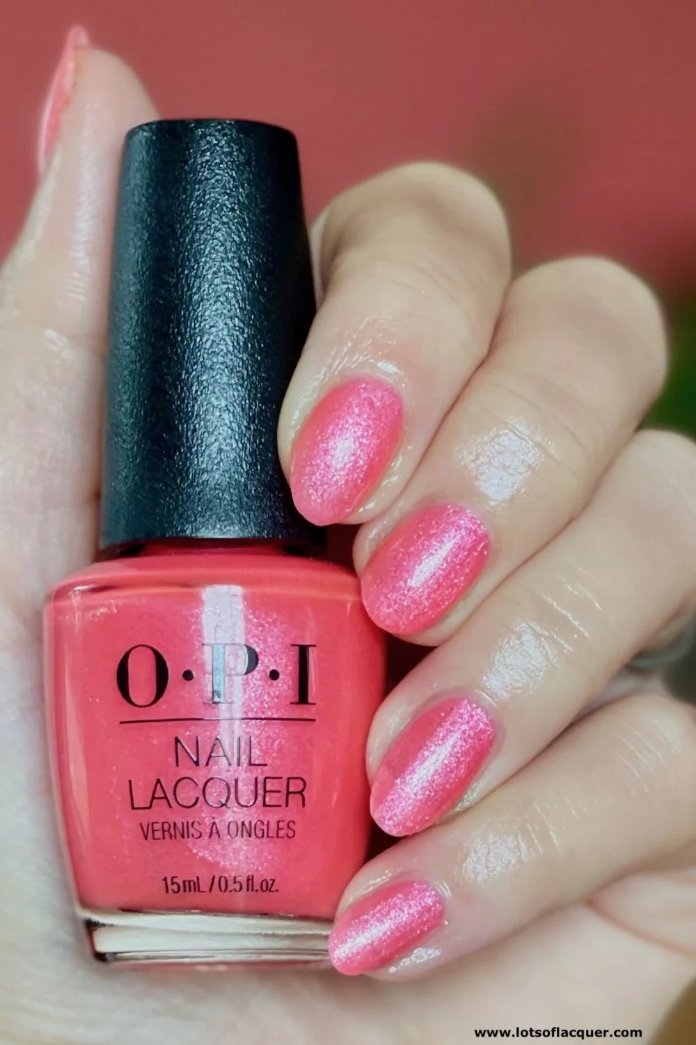 Gifted by Beyond Polish / OPI If U Like Pinka Coladas swatch