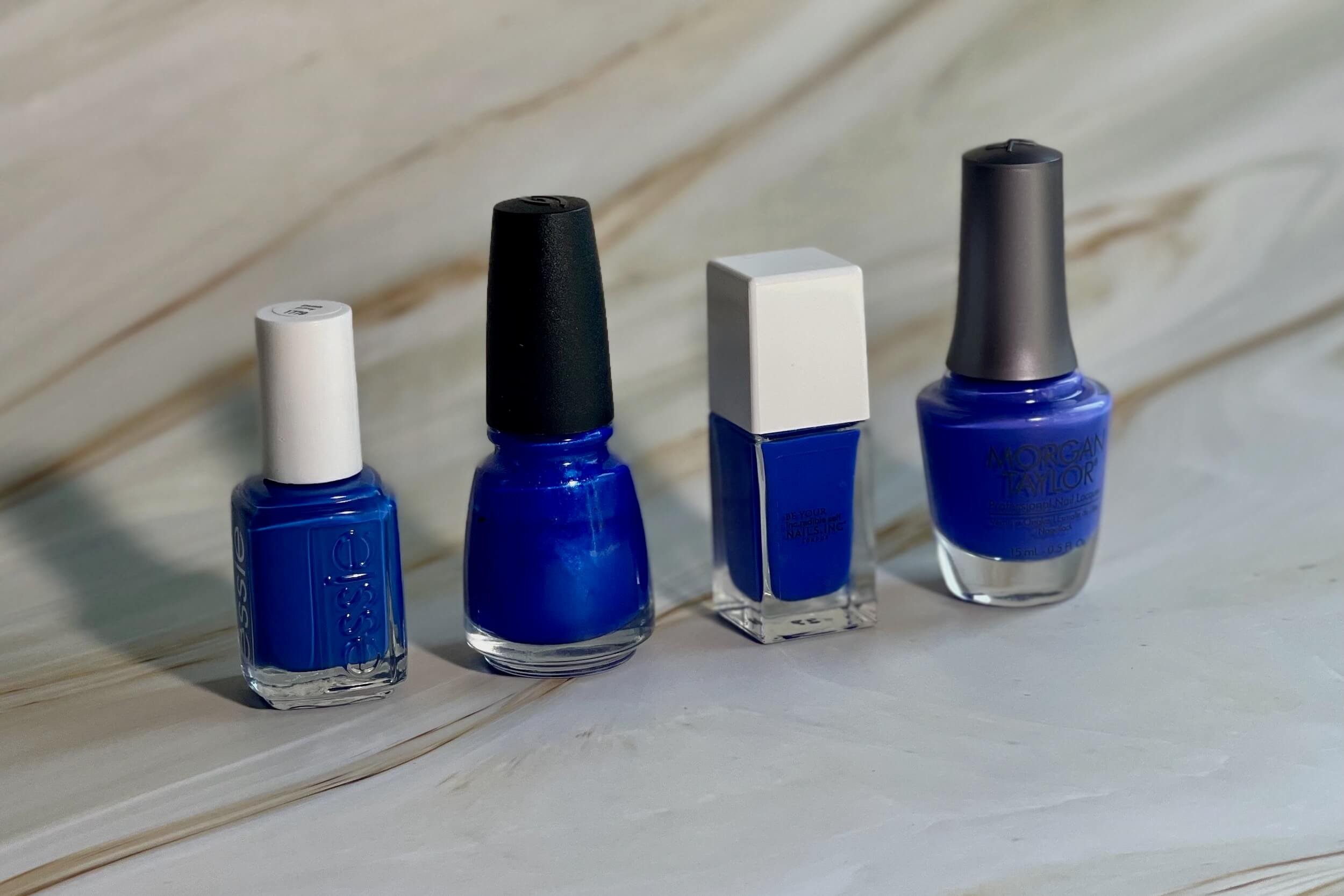 Cobalt Blue Nails — Lots of Lacquer