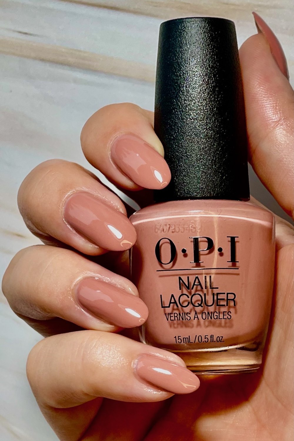 OPI Barefoot in Barcelona swatch