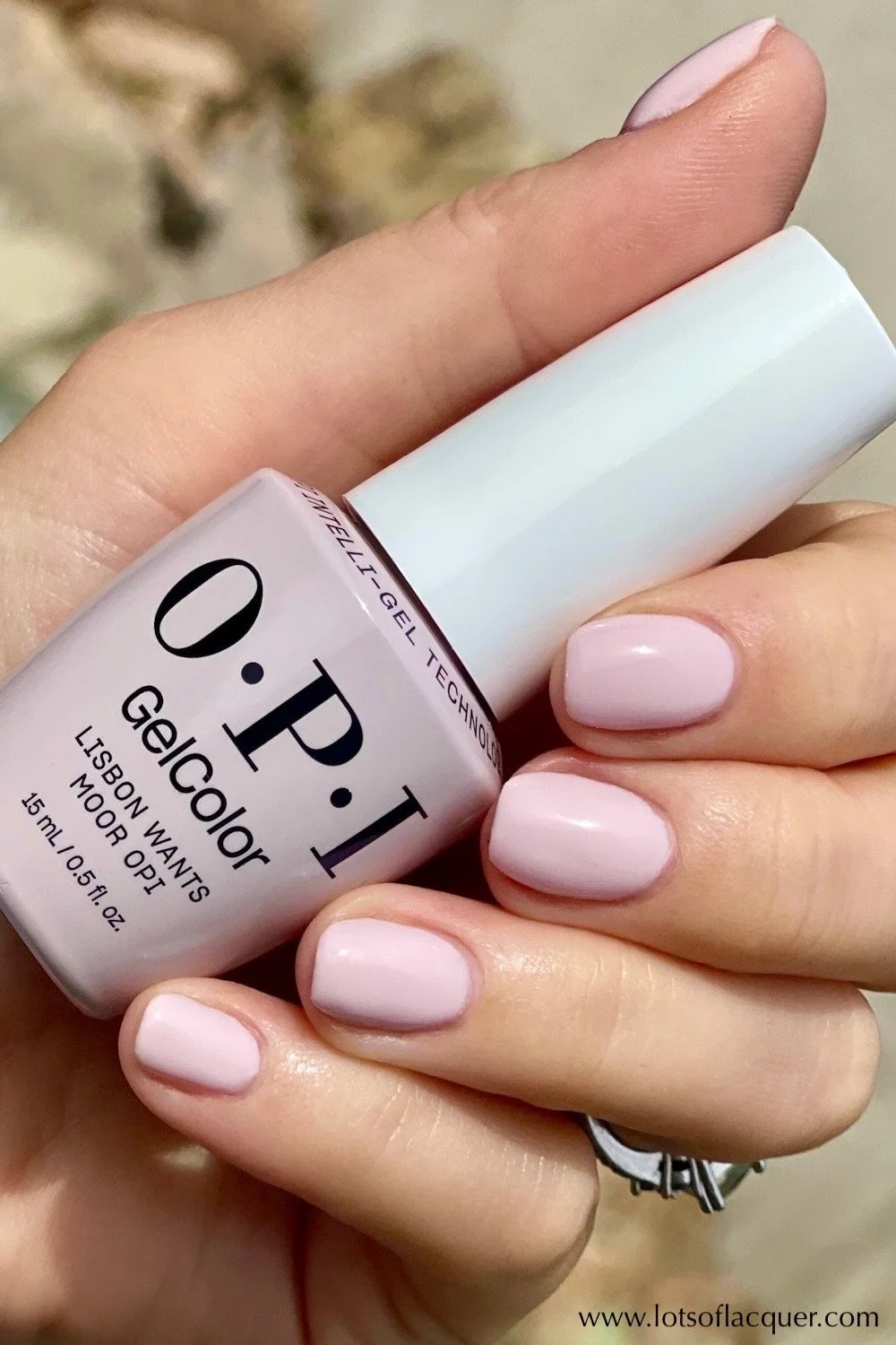 OPI Intelli-Gel GelColor Lisbon Wants Moor OPI swatch