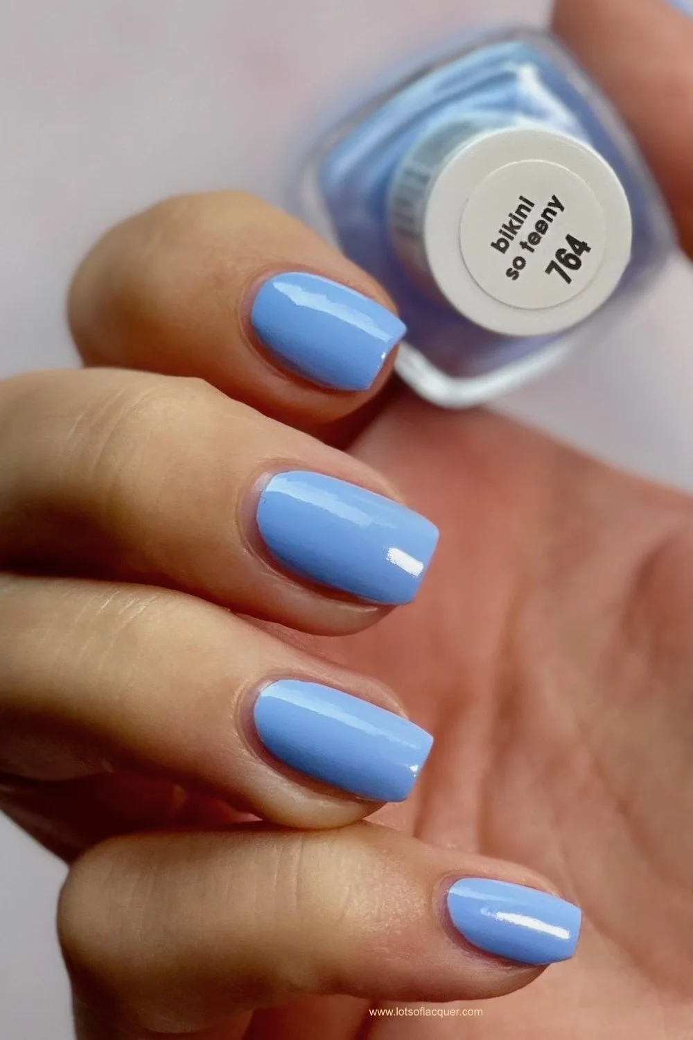 essie bikini so teeny swatch