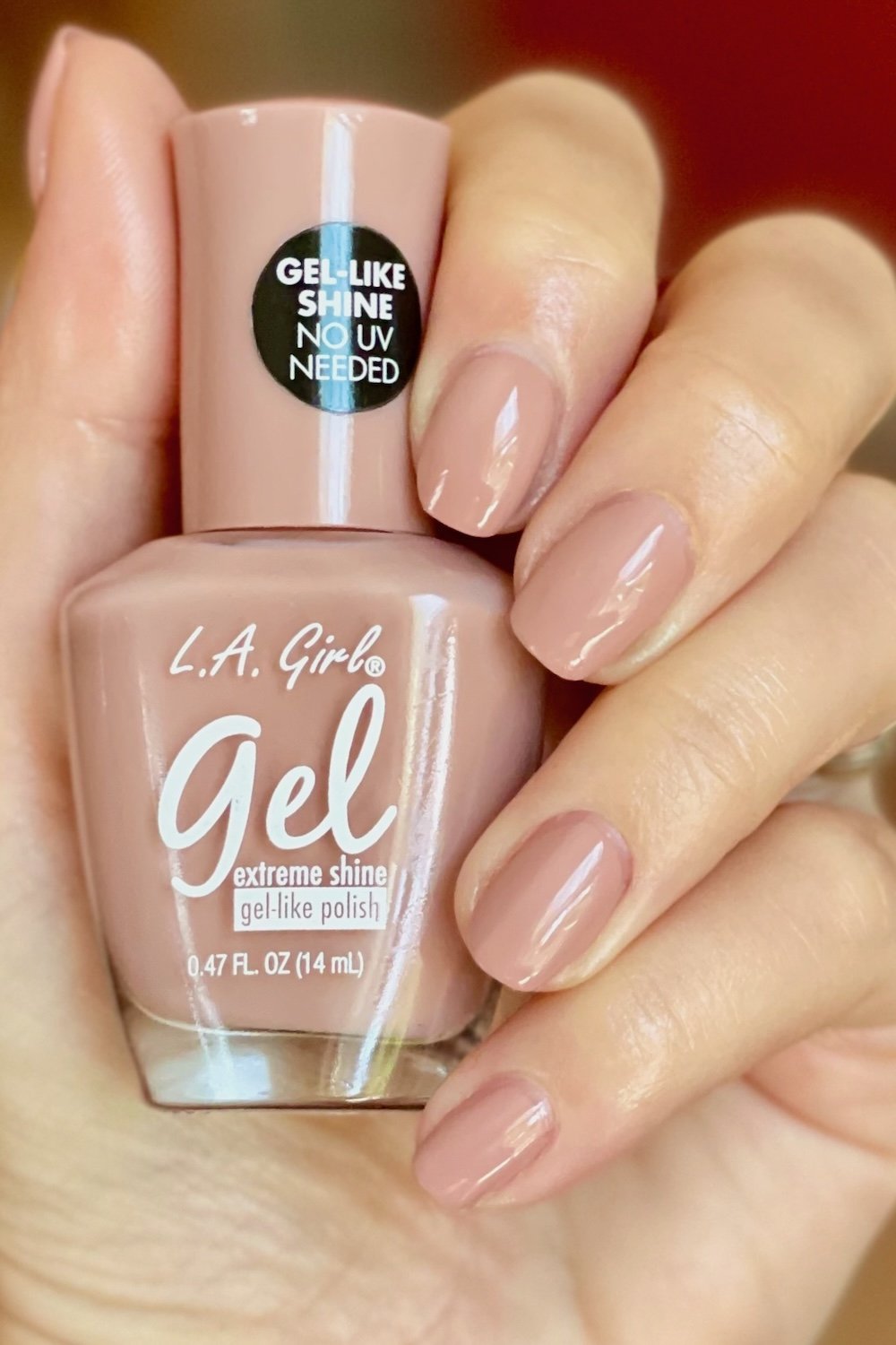 Gifted by L.A. Girl / L.A. Girl Gel Extreme Shine Warm Embrace swatch