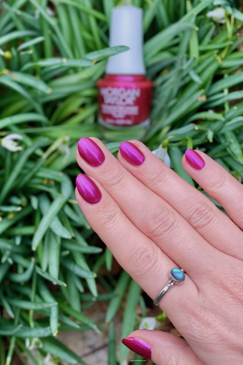 Gifted by Beyond Polish: Morgan Taylor Sipping on Serenity swatch