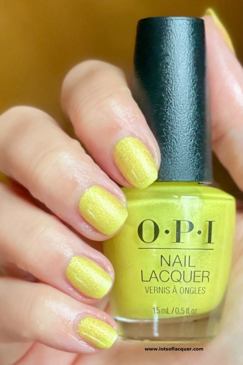 Gifted by Beyond Polish / OPI Paintin’ on Sunshine! swatch