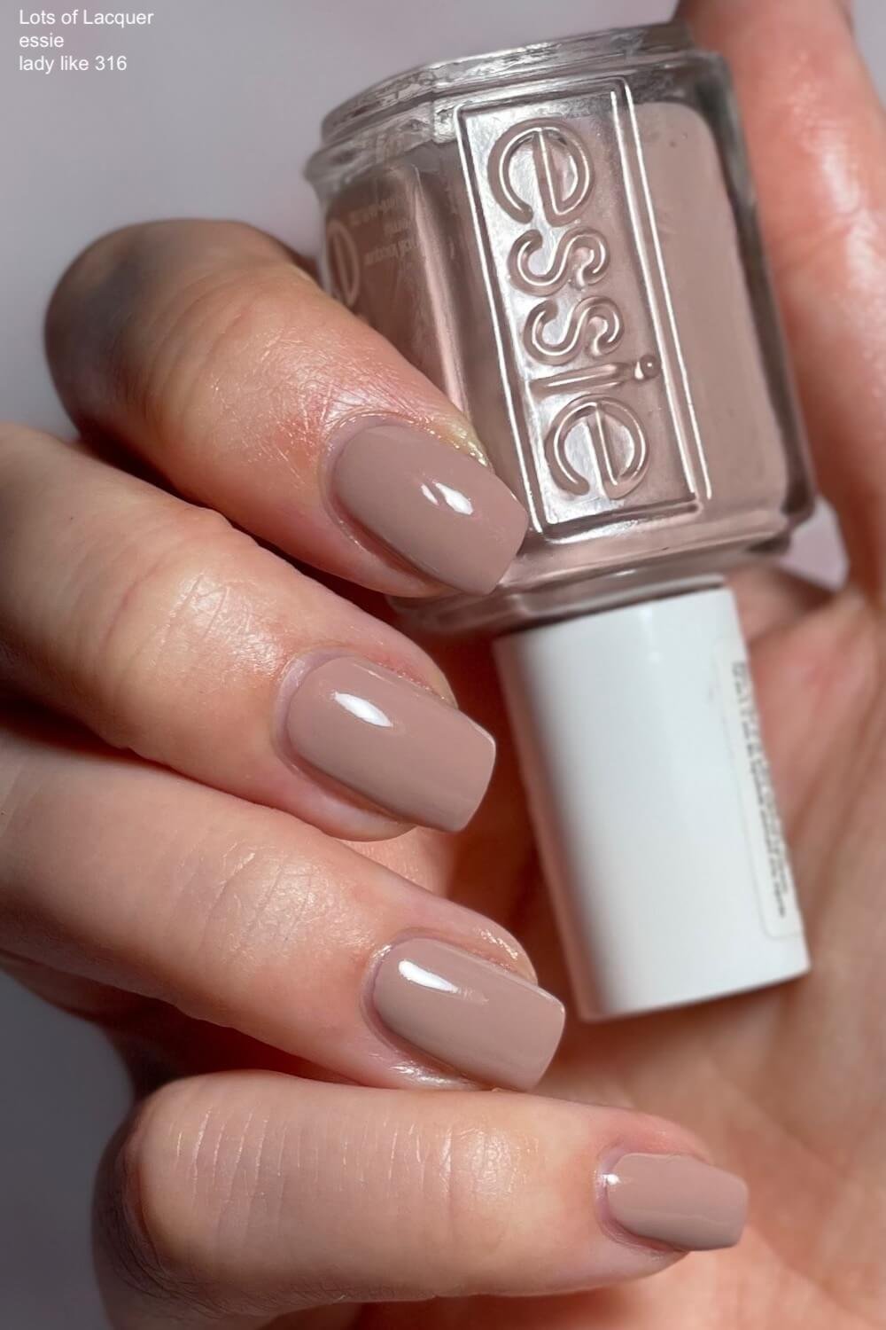 Anyone else wear the same color nail polish all the time or is it just me  😅 this has been my go to color for years. Essie Lady Like if… | Instagram