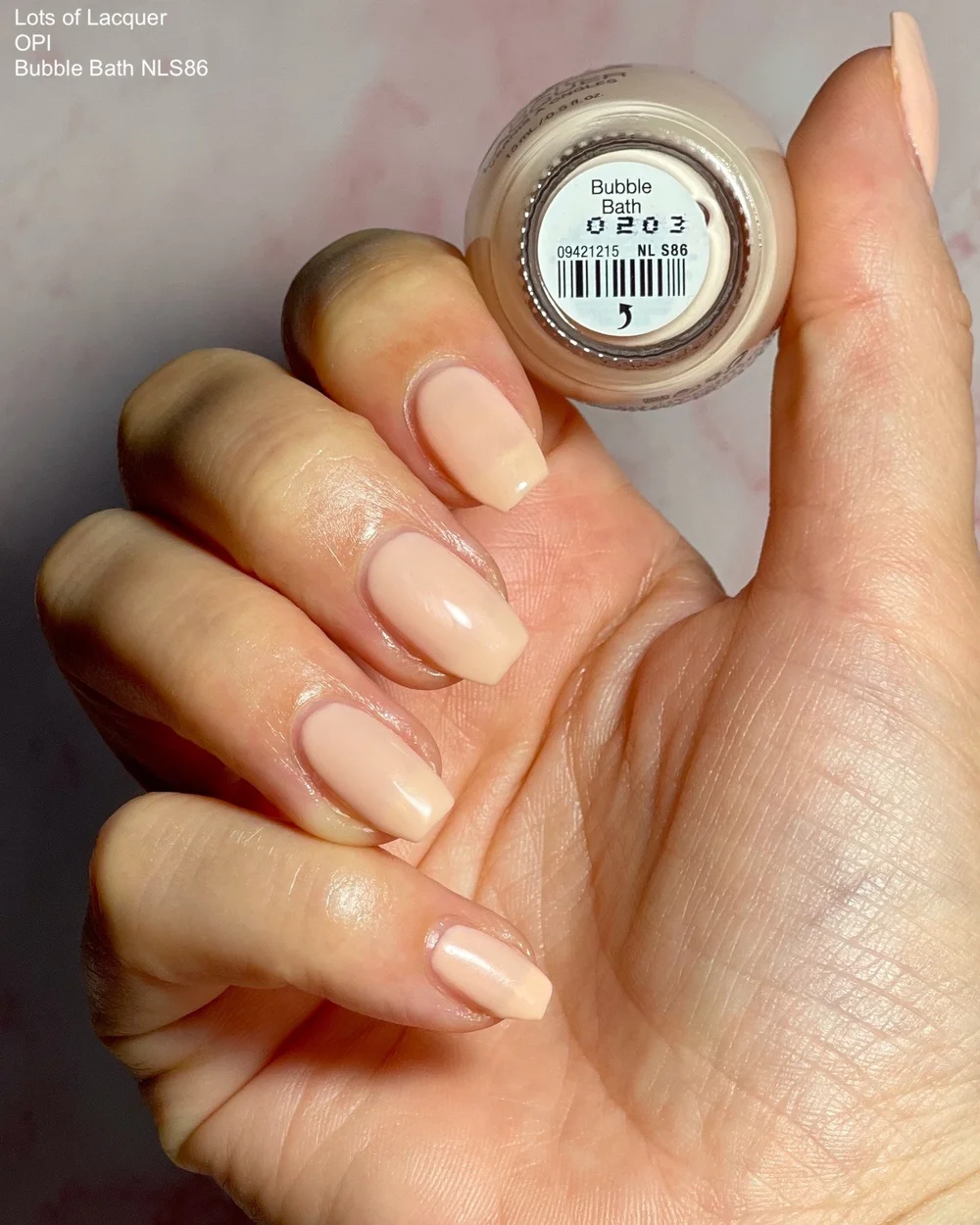 OPI Bubble Bath VS essie mademoiselle — Lots of Lacquer