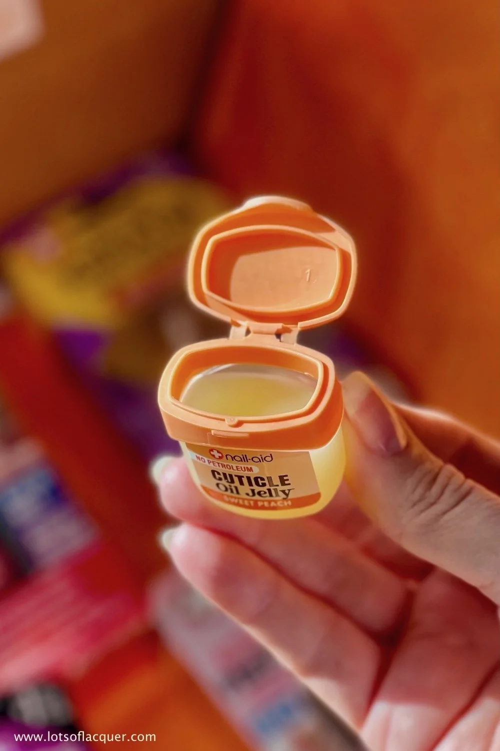 Gifted by Nail-Aid - Cuticle Oil Jelly with flip top lid